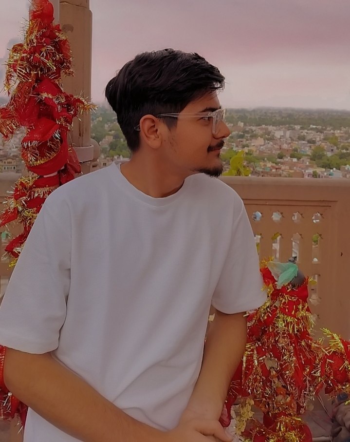 Portrait of Ansh Agnihotri, UI Designer of Project Larry