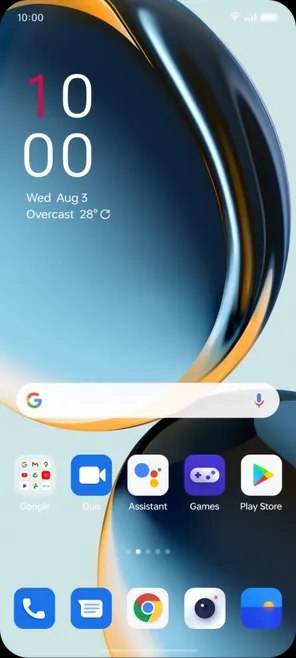 Custom ROM UI layout